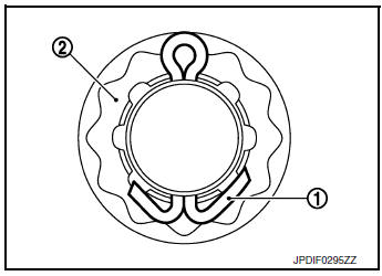 Support bearing bracket (AWD models)