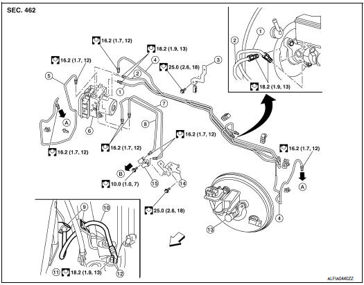 Front : exploded view