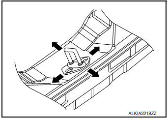 Door striker adjustment