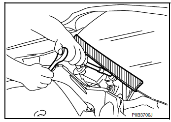 Precaution for Procedure without Cowl Top Cover