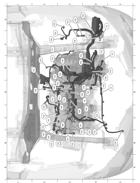 Engine control harness